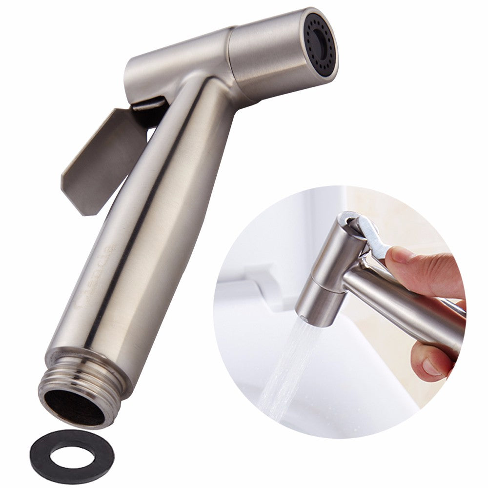 BumGuns™ Classic Sprayer — Brushed Nickel