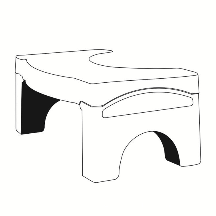 BumGuns™ SquatPro Stool