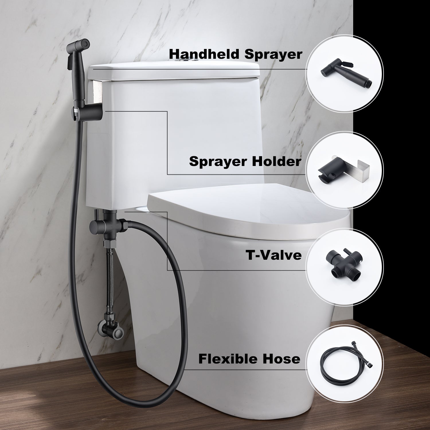 BumGuns™ Classic Sprayer — Matte Black